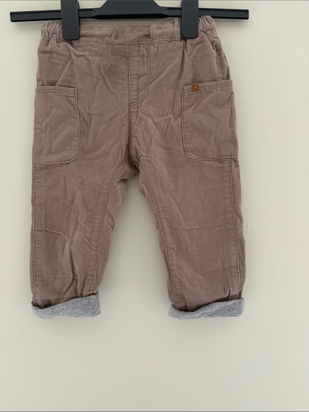 H&M Lined Corduroy Pants 2T